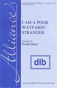 I Am a Poor Wayfaring Stranger SATB choral sheet music cover Thumbnail